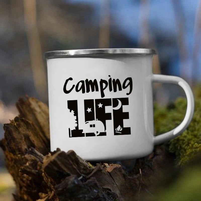 Enamel Camping Mug – 
