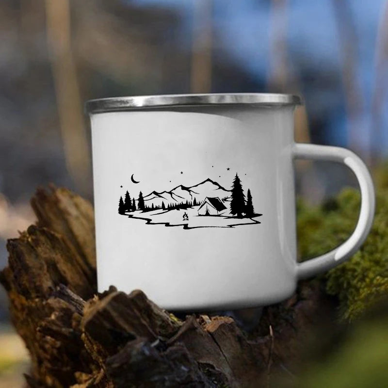 Enamel Camping Mug – 