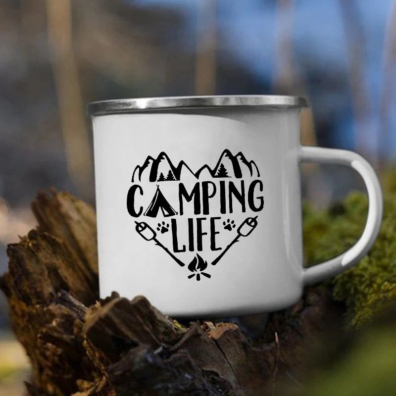 Enamel Camping Mug – 