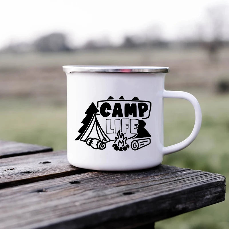 Enamel Camping Mug – 