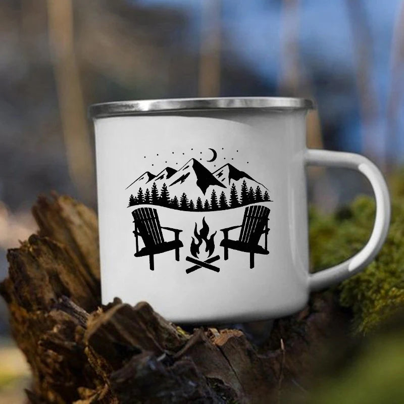 Enamel Camping Mug – 