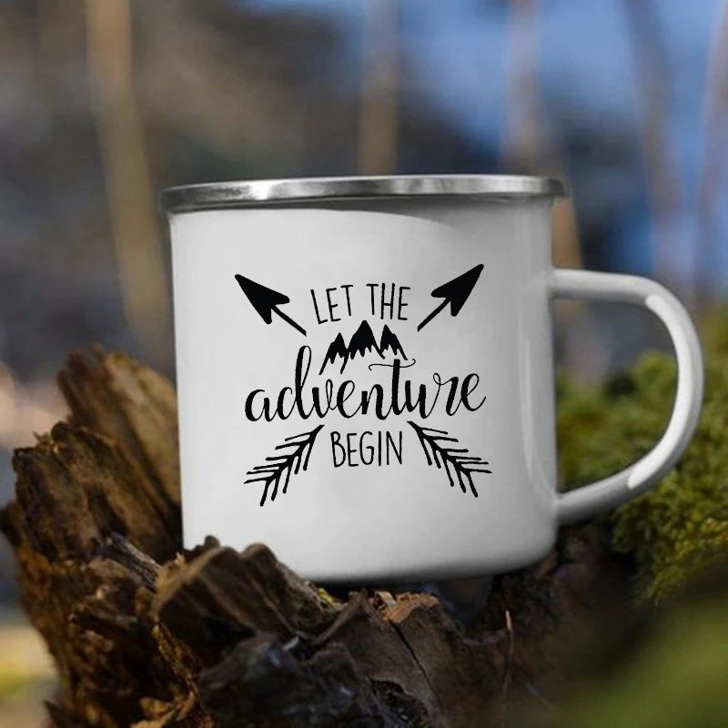 Enamel Camping Mug – 
