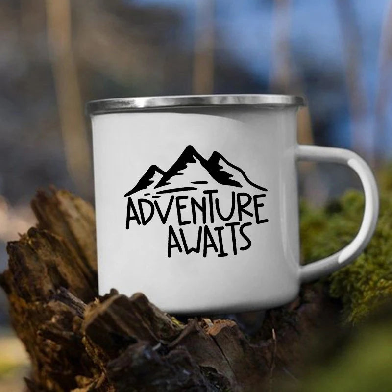 Enamel Camping Mug – 