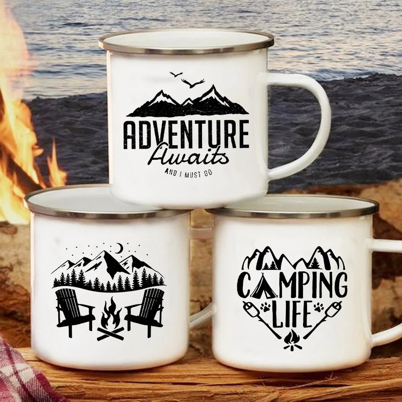 Enamel Camping Mug – 