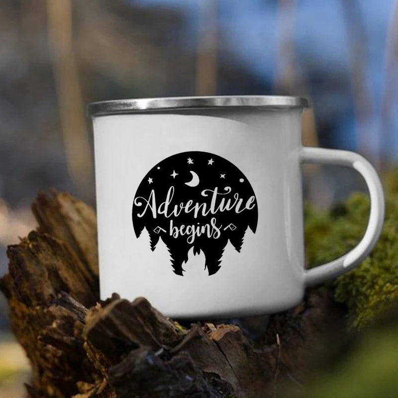 Enamel Camping Mug – 