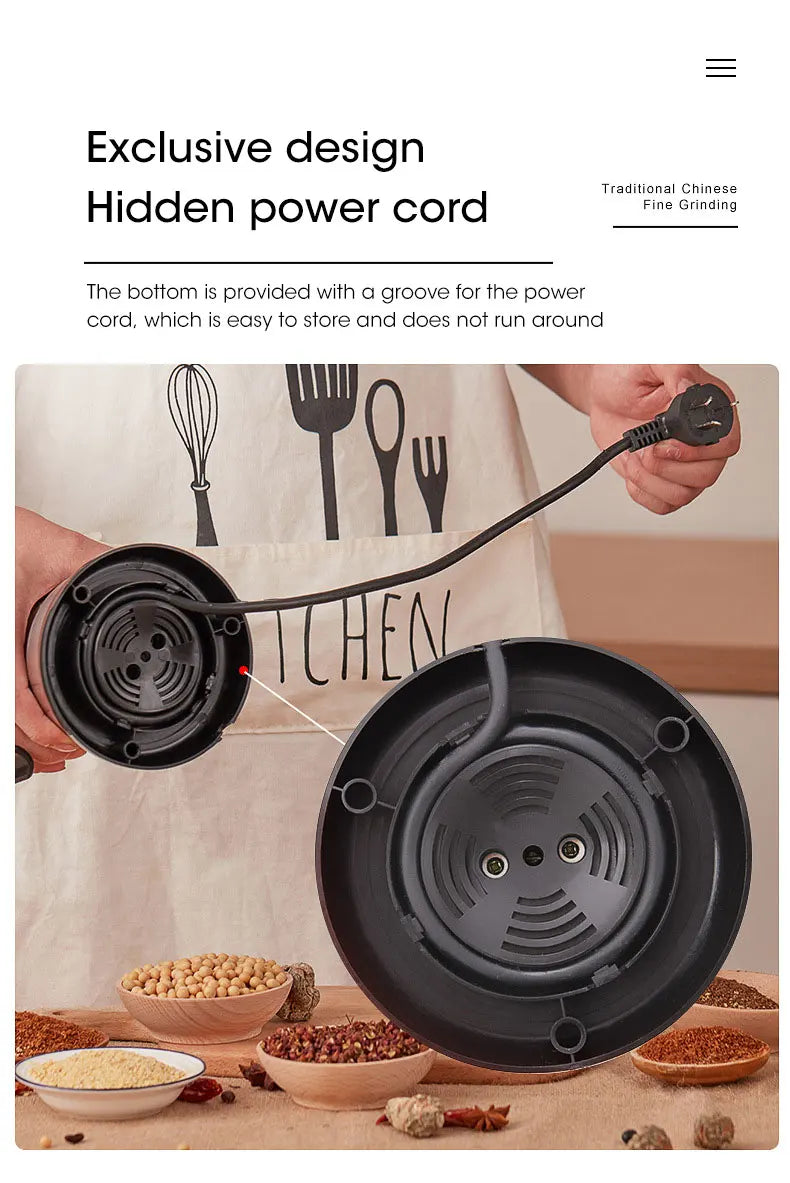 400W Electric Coffee & Spice Grinder